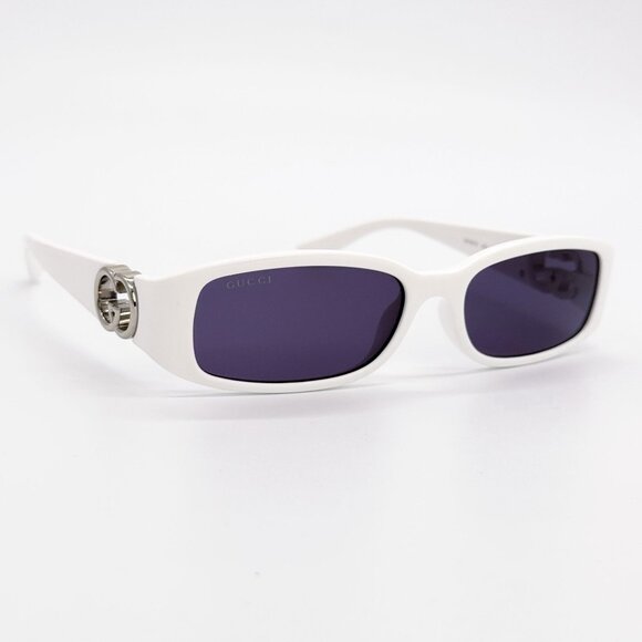 NEW GUCCI SUNGLASSES GG1661S 003 WHITE WOMEN EYEWEAR GUCCI - Picture 7 of 10